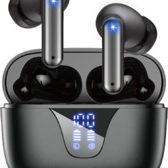 Ziuty Wireless Earbuds With Digital Display Charging Case