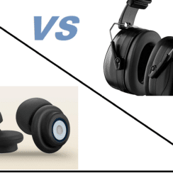 Ear Plugs and Ear Muffs Option To Reduce Noise