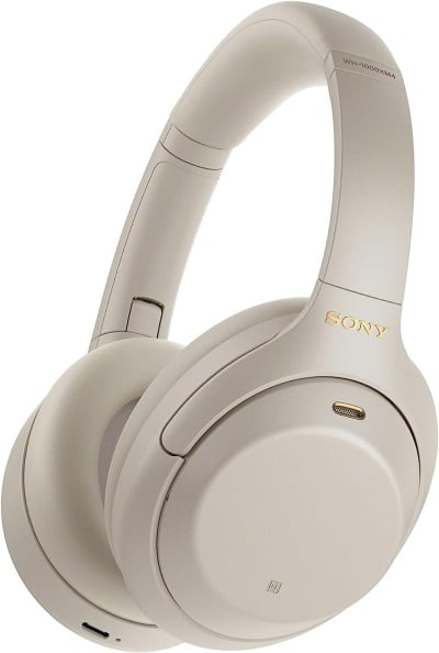 Sony WH-1000XM4 Wireless Headphones Silver